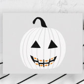 Halloween tandheelkundig briefkaart
