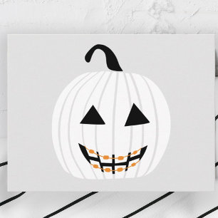 Halloween tandheelkundig briefkaart