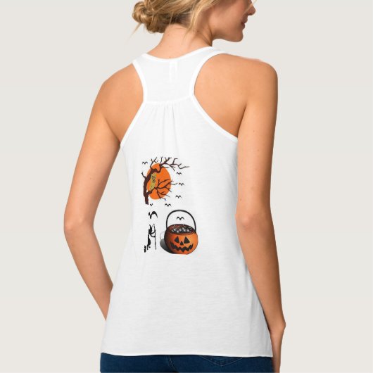 Halloween Tanktop (Achterkant)