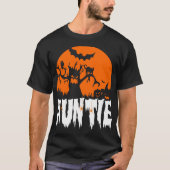 Halloween tante eng 31 oktober cadeau t-shirt (Voorkant)