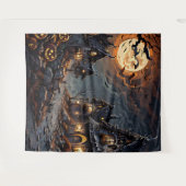 Halloween Tapestry voor Woonkamer Decor Wandkleed (Voorkant (horizontaal))