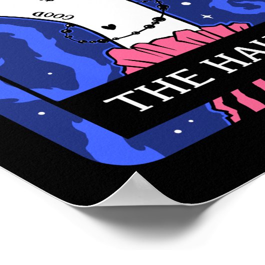 Halloween Tarot-kaart Poster (Hoek)