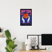 Halloween Tarot-kaart Poster (Thuiskantoor)