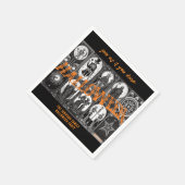 Halloween Tarot Sinaasappel Cosplay Spooktacular P Servet (Hoek)