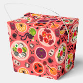 Halloween Tea Party Favoriete Box Bedankdoosjes (Achterkant)