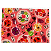 Halloween Tea Party Gift Bag Groot Cadeauzakje (Achterkant)