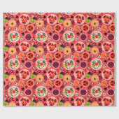 Halloween Tea Party inpakpapier (Vlak)