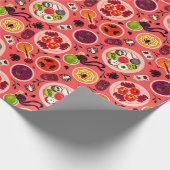 Halloween Tea Party inpakpapier (Hoek)