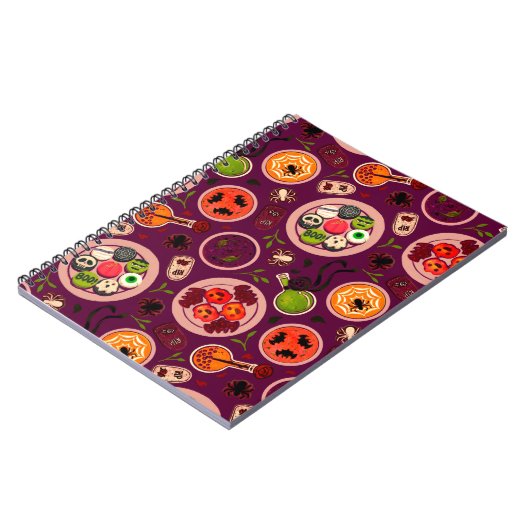 Halloween Tea Party notitieboek (Linkerzijde)