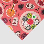 Halloween Tea Party Tissue Paper Tissuepapier (Detail)