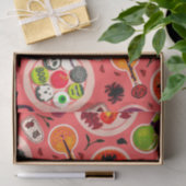 Halloween Tea Party Tissue Paper Tissuepapier (Geschenk)