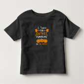 Halloween Teacher Cutest Pumpkins Birthday Kinder Shirts (Voorkant)