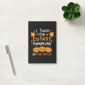 Halloween Teacher Cutest Pumpkins Birthday Post-it® Notes (Kantoor)
