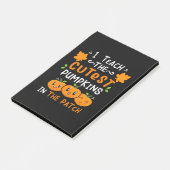 Halloween Teacher Cutest Pumpkins Birthday Post-it® Notes (Schuin)