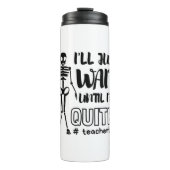 Halloween Teacher Fall Teacher Thermosbeker (Voorkant)