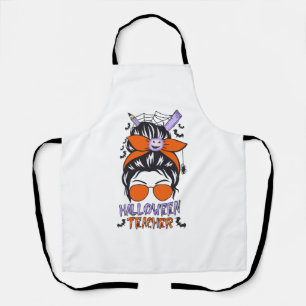 Halloween Teacher Funny Halloween Gezegde Schort