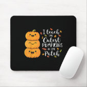 Halloween Teacher I Teach The Cutest Pumpkins In T Muismat (Met muis)