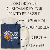 Halloween Teacher Shirt: Handel Studenten voor Sno T-shirt