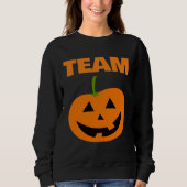 HALLOWEEN TEAM POMPOEN T-SHIRTS SWEATSHIRTS (Voorkant)