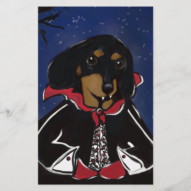 Halloween Teckel (Voorkant)
