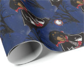 Halloween Teckel Cadeaupapier (Rol Hoek)