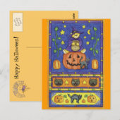 Halloween Teddy Bear Briefkaart (Voorkant / Achterkant)