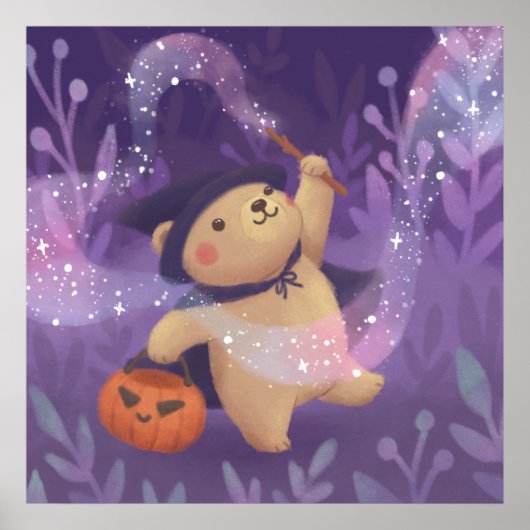 Halloween: Teddy de heks Poster (Voorkant)