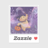 Halloween: Teddy de heks Sticker (Vel)