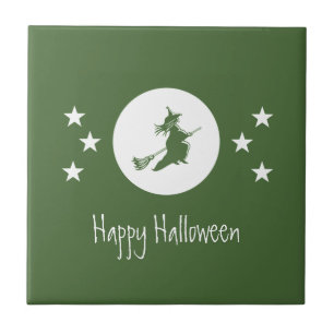 Halloween Tegel slaan, groen Tegeltje