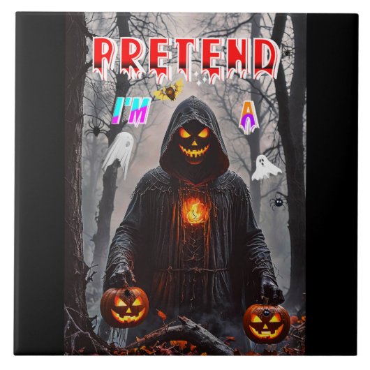 Halloween Tegeltje (Voorkant)