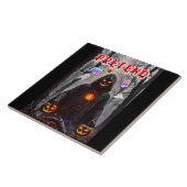 Halloween Tegeltje (Zijkant)