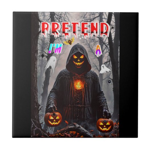 Halloween Tegeltje (Voorkant)