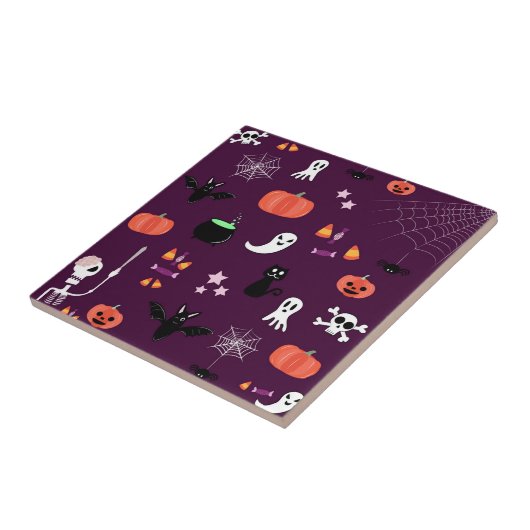 Halloween Tegeltje (Zijkant)