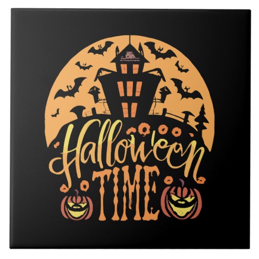 Halloween Tegeltje (Voorkant)
