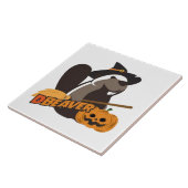 Halloween  tegeltje (Zijkant)