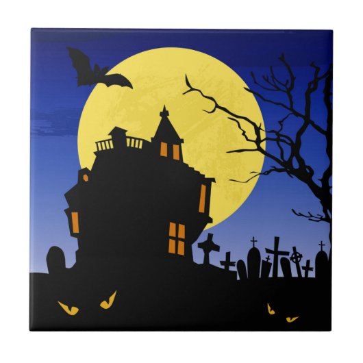 Halloween Tegeltje (Voorkant)