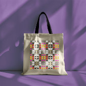 Halloween tekening patroon tote bag