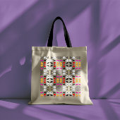 Halloween Tekenpatroon Tote Bag