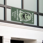 Halloween Tekens aangepaste tekst banner 1/4 (Buitenkant Gebouw)