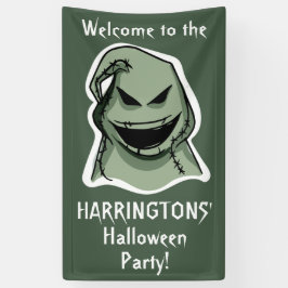 Halloween Tekens aangepaste tekst banner 1/4