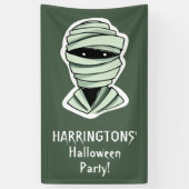 Halloween Tekens aangepaste tekst banner 2/4 (Verticaal)