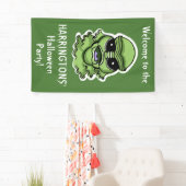 Halloween Tekens aangepaste tekst banner 4/4 (Insitu)