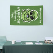 Halloween Tekens aangepaste tekst banner 4/4 (Beurs)