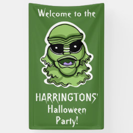 Halloween Tekens aangepaste tekst banner 4/4