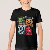 Halloween-tekens Tri-Blend Shirt (Voorkant)
