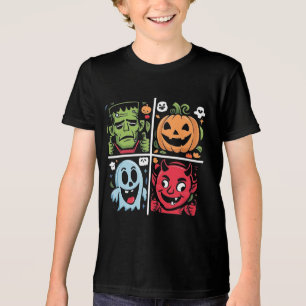 Halloween-tekens Tri-Blend Shirt
