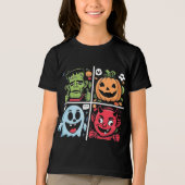 Halloween-tekens Tri-Blend Shirt (Voorkant)