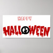 halloween-tekst-poster poster (Voorkant)