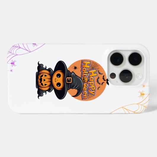 Halloween Telefoon Case Pompoen ,iPhone / iPad cas (Achterkant (horizontaal))