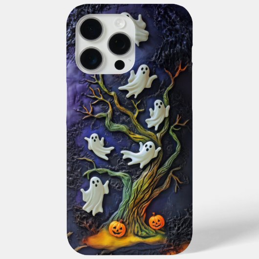 Halloween telefoonhoesje | Geesten en pompoenen Case-Mate iPhone Case (Achterkant)